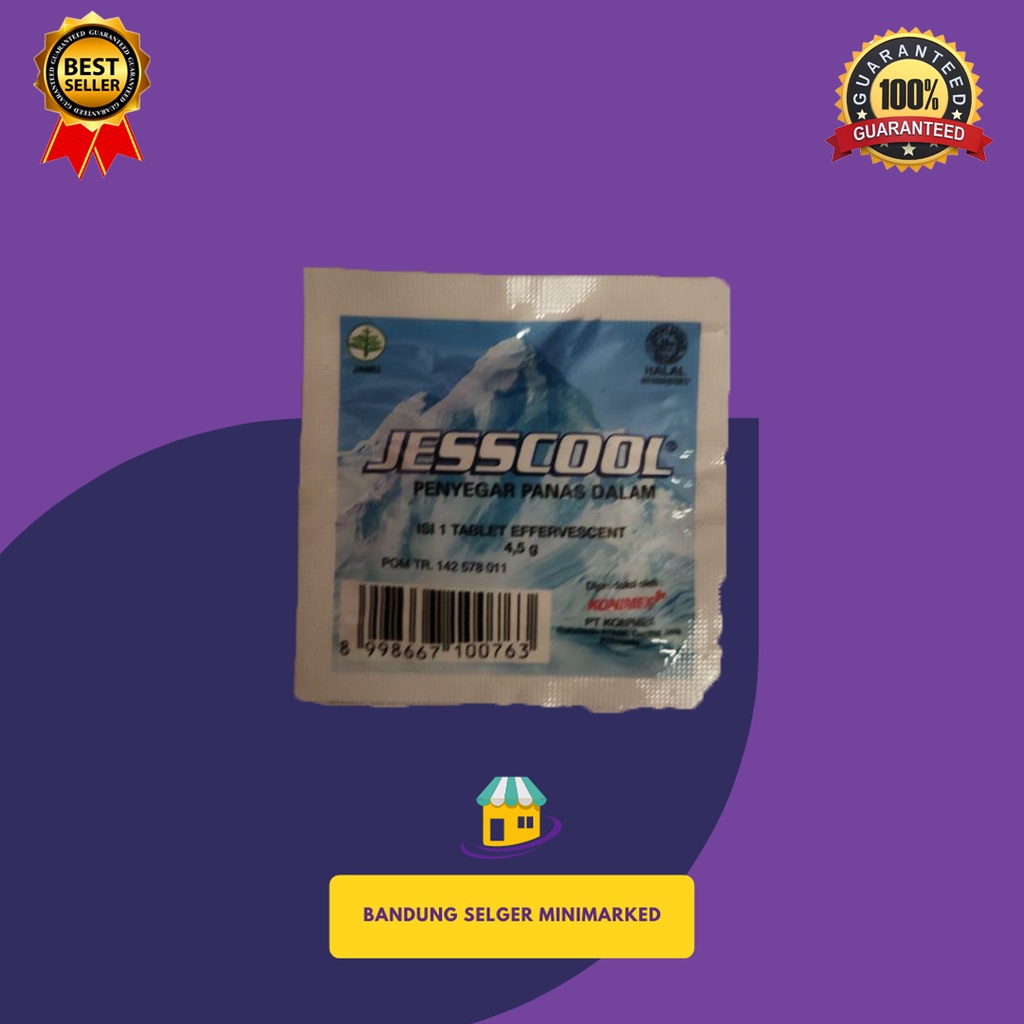 Jual JESSCOOL PENYEGAR PANAS DALAM JESSCOOL LIME Effervescent Sachet ...