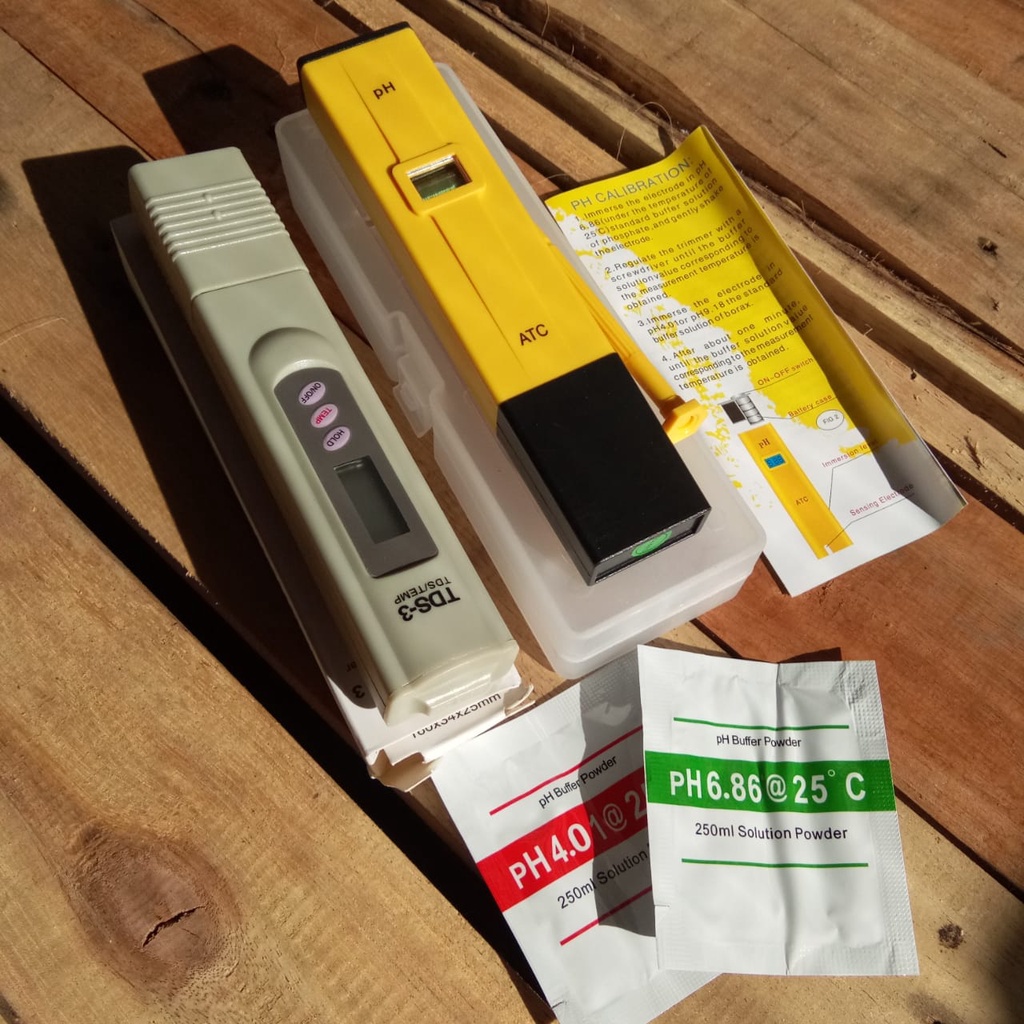 Jual Paket Alat Ukur Ph Meter + Tds Meter Untuk Kebutuhan Hidroponik ...