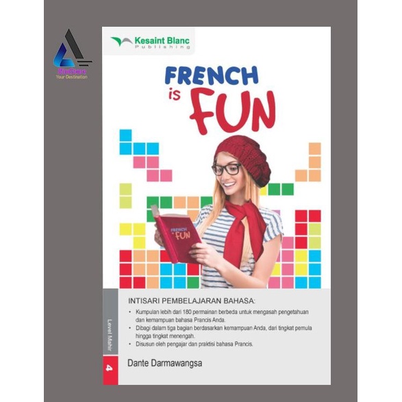 Jual Buku Belajar Bahasa Perancis French Is Fun Shopee Indonesia