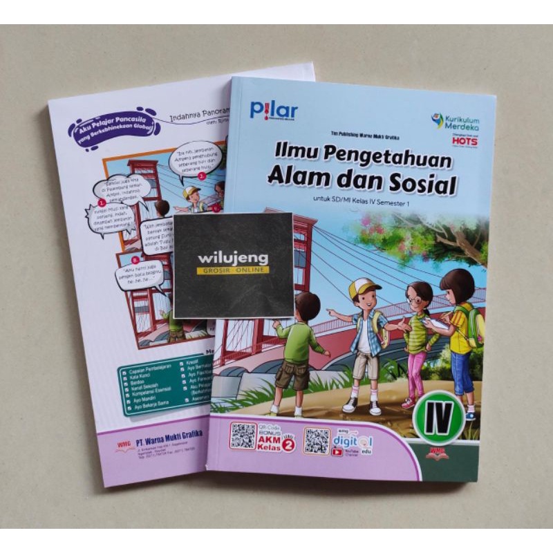 Jual Buku PILAR Kelas 4 Ilmu Pengetahuan Alam Dan Sosial IPAS SD MI ...