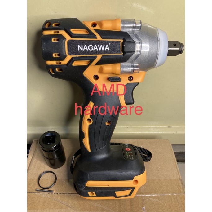 Jual Nci U Bor Impact Wrench Cordless Brushless Nagawa Hanya Unit Mesin Shopee Indonesia