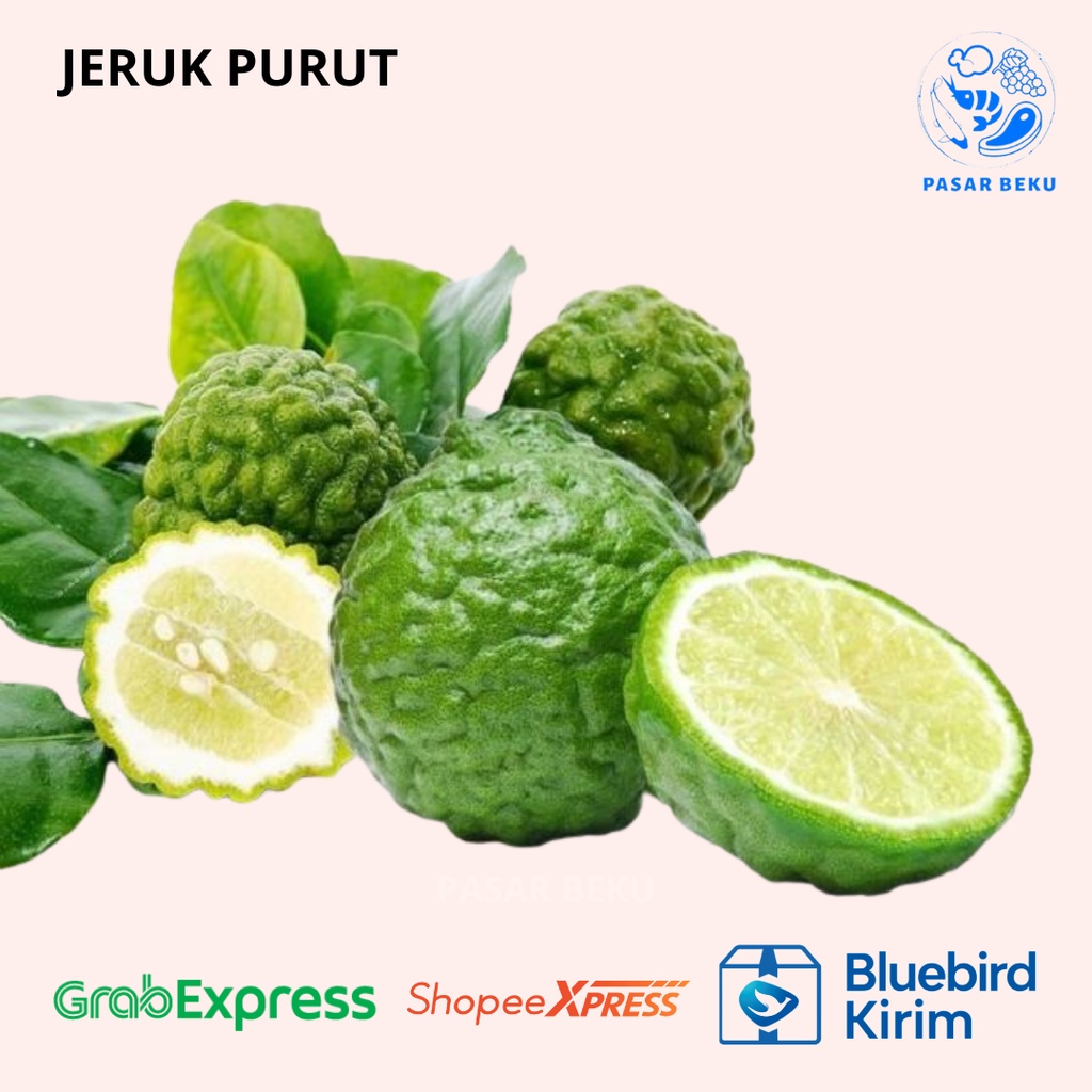 Jual Jeruk Purut Limau Puruik 250 Gram Asam Sundai Padang Shopee