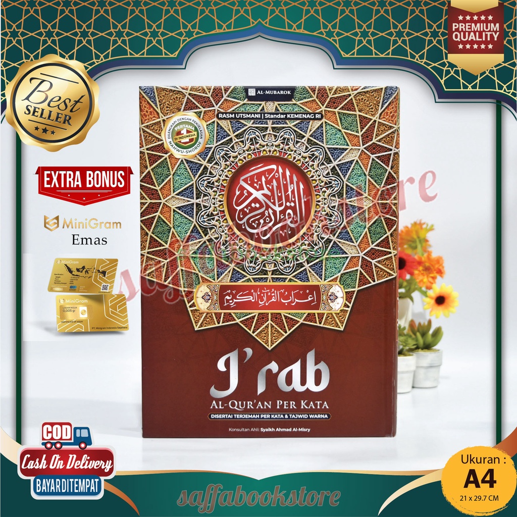 Jual Ready Stok Alquran Irab I rabul Quran Belajar Nahwu Al Quran I rab ...