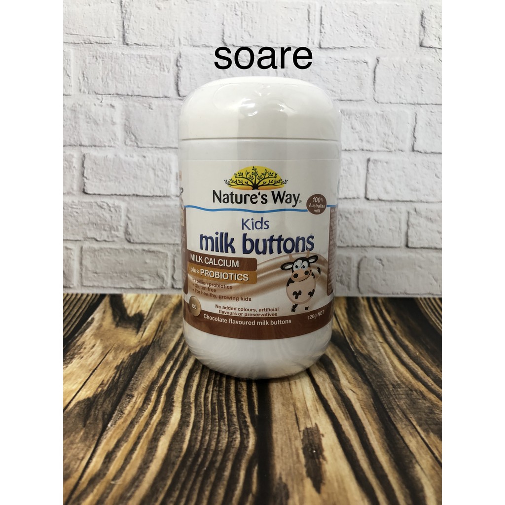 Jual Natures Way Kids Milk Buttons | Shopee Indonesia