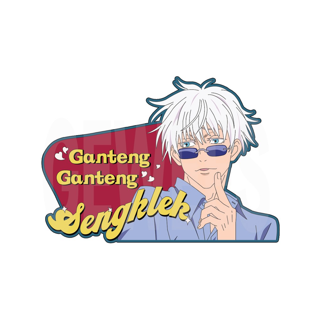 Jual Jujutsu Kaisen Dukun Dangdut Sticker (satuan) | Shopee Indonesia