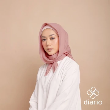 Diario Kerudung Segi Empat Paris Premium Plain Scarf Vol. 1