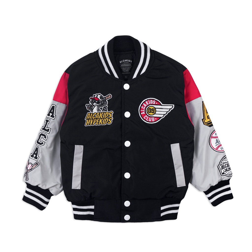Jual ALCA - Varsity Jacket Anak - Veast Navy | Shopee Indonesia