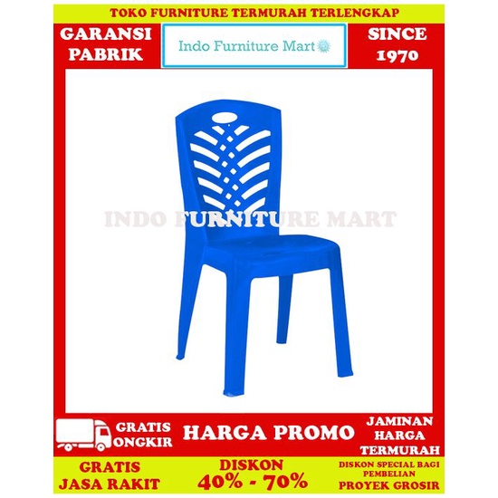 Jual Kursi Plastik Napolly Plastic Chair Makan Serbaguna Big 209 B