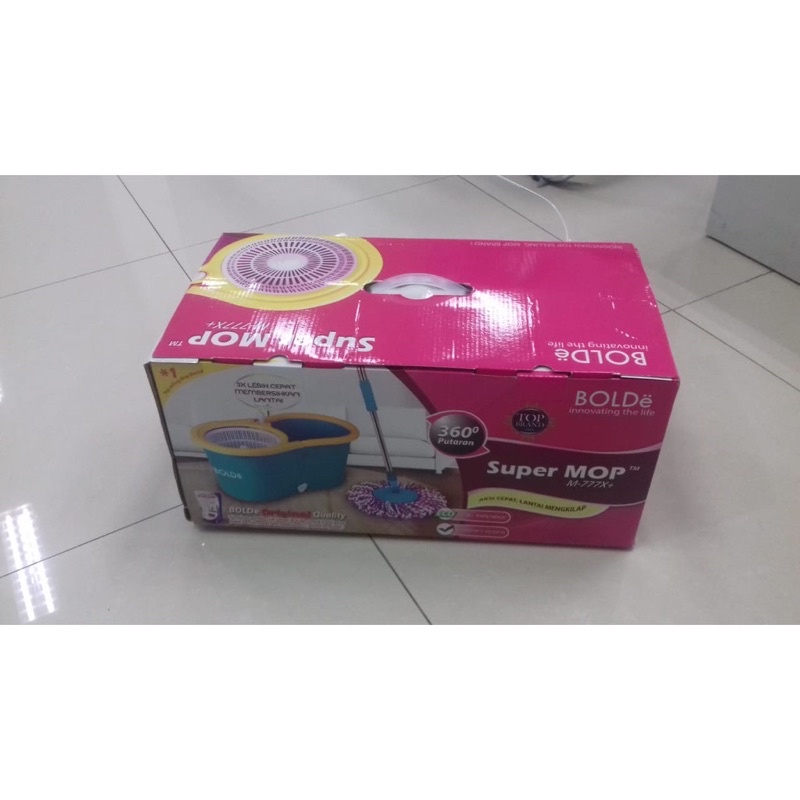 Jual Alat Pel Lantai Basic BOLDe MOP M777X+ Ember Pengering Putar ...