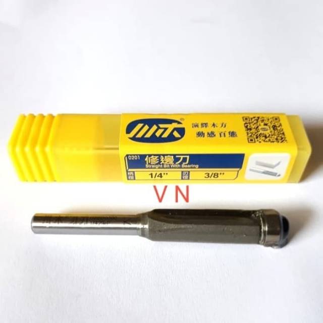 Jual Mata Router/Profil 10 mm Bearing/Roda 151-010/Flush Trim Bit CHUAN ...