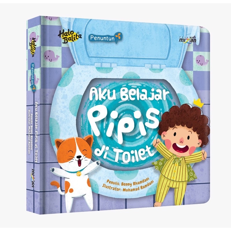 Jual Aku Belajar Pipis Di Toilet Boardbook Mizan Buku Toilet Training ...