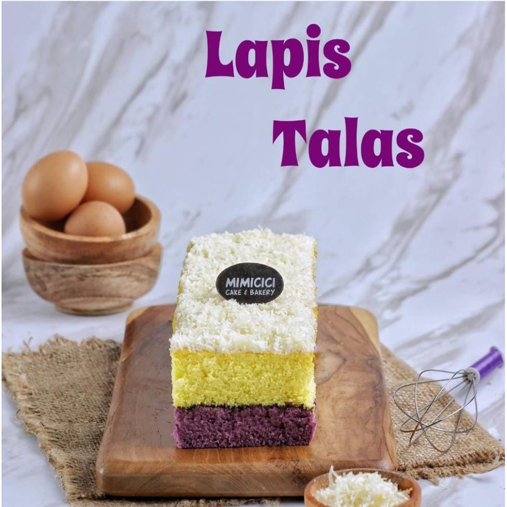 Jual Kue Lapis Talas Khas Bogor OlehOleh Khas Bogor Mimicici Cake