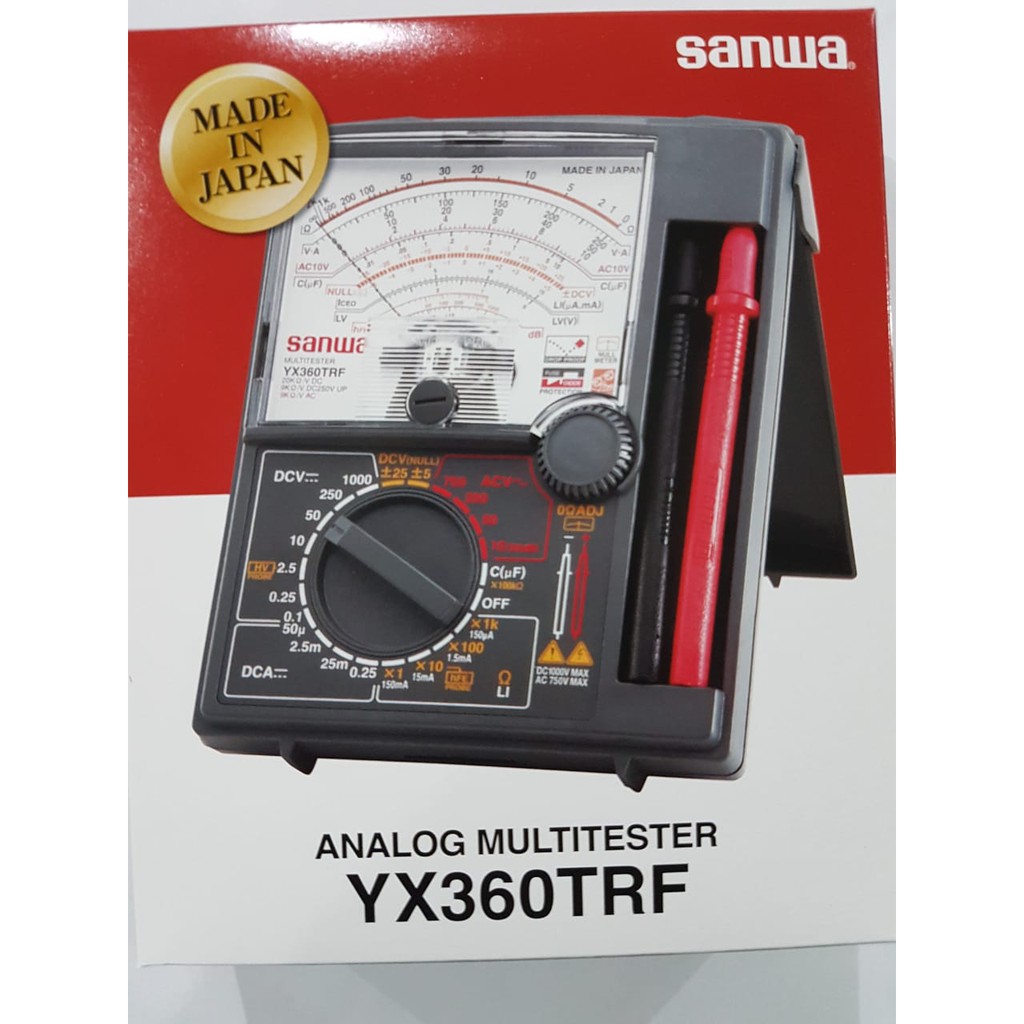 Jual Multimeter / AVOMETER ANALOG SANWA YX360TRF ( YX 360 TRF / YX