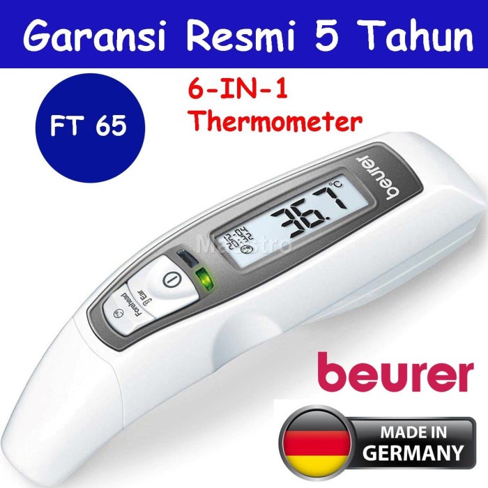 Jual Beurer Ft65 Termometer Infrared Dahi Telinga Digital Thermometer