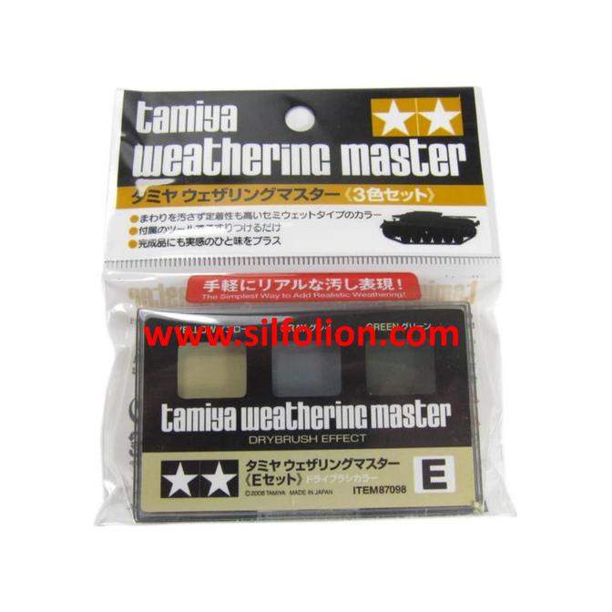 Jual Tamiya Weathering Master Set E Model Kit Gundam Yellow Gray Green ...