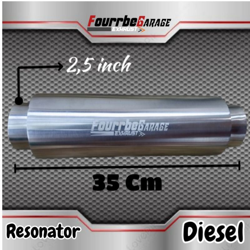 Jual Resonator Racing Mobil Diesel Bensin Manual Matic Sarangan Ulir ...