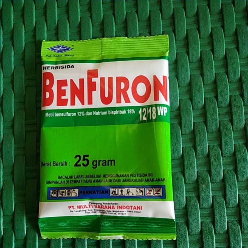 Jual HERBISIDA BENFURON 25 GR | Shopee Indonesia