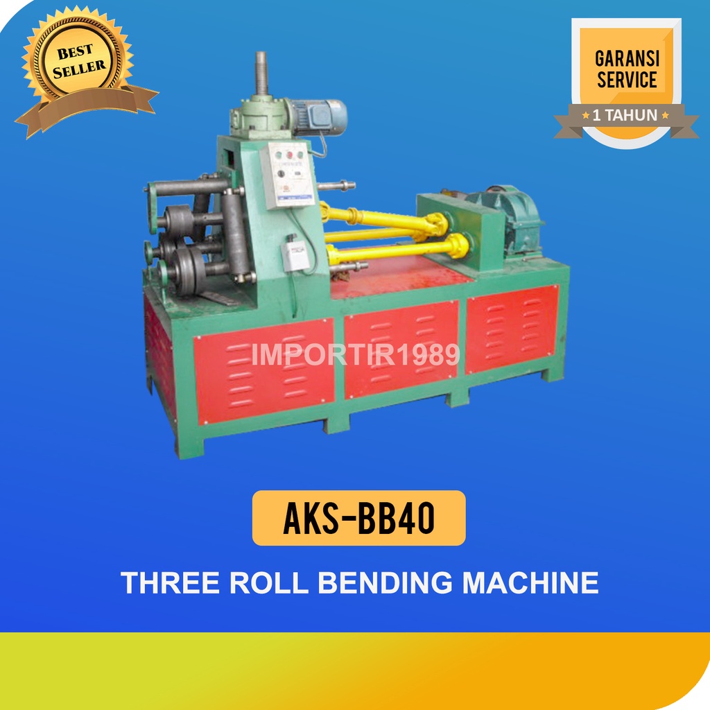 Jual Mesin Tekuk Pipa Roll Hydraulic Three Roll Bending Machine BB40 ...