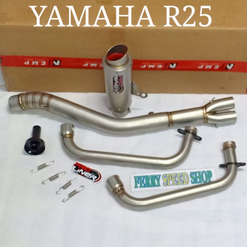 Jual KNALPOT PROLINER TR1R TR1 R R25 / PROLINER TR1R SHORT TITAN R25 ...