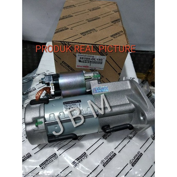 Jual DINAMO STARTER TOYOTA INNOVA REBORN DIESEL FORTUNER VRZ HILUX REVO ...