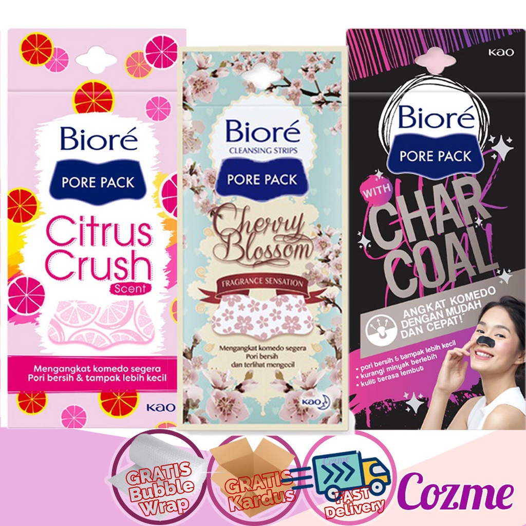 Jual BIORE Cleansing Strips Pore Pack Shopee Indonesia