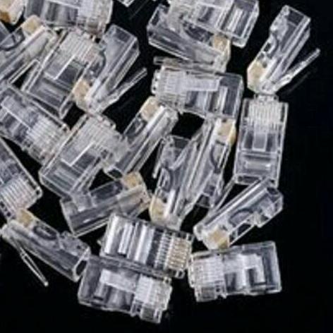 Jual KONEKTOR RJ 45 ISI 100 Pcs / RG 45 isi 100 | Shopee Indonesia