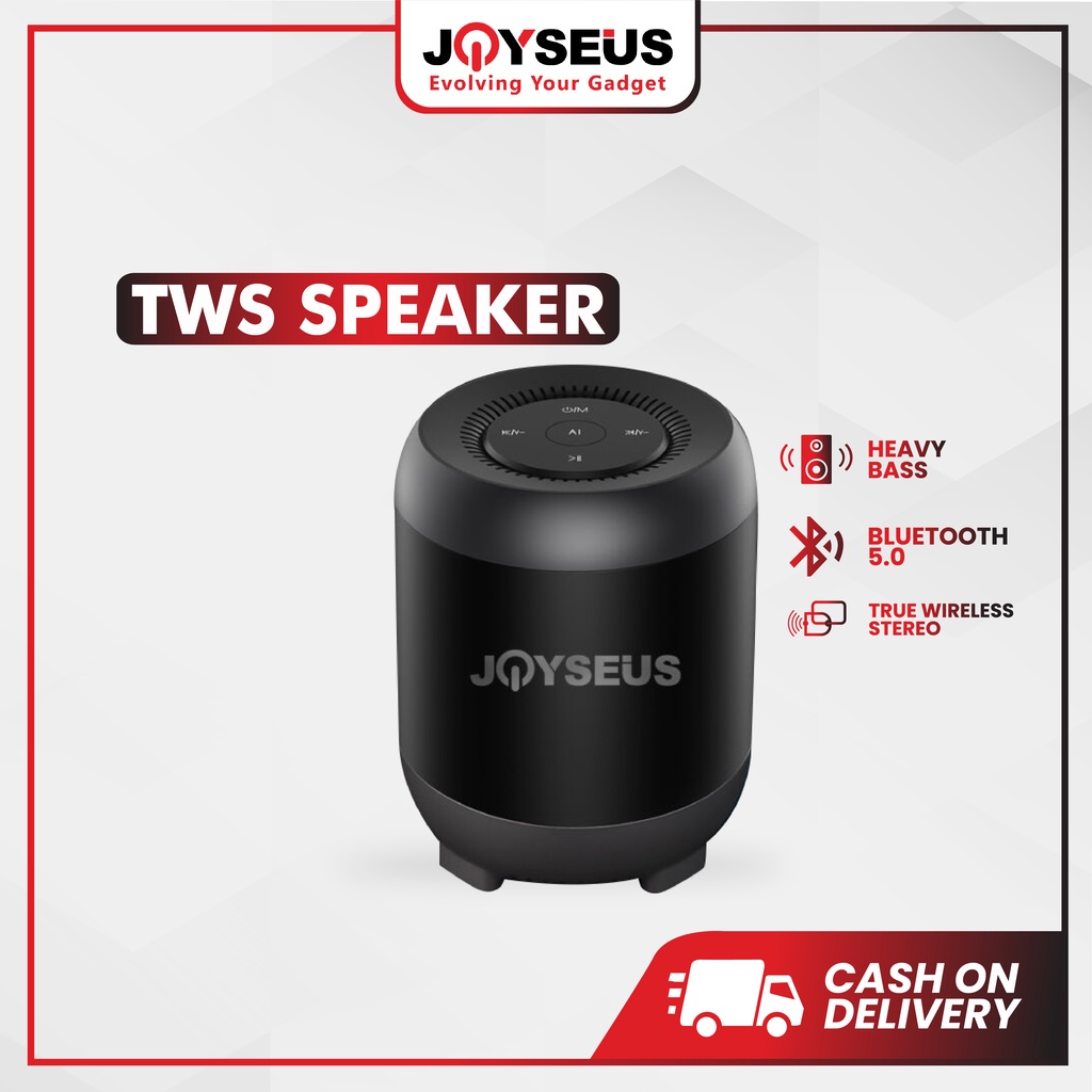 Jual Joyseus Speaker Stereo Bluetooth Speaker Portable Ultra Bass