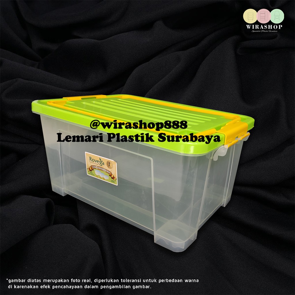 Jual Container Box Plastik Rovega 35 Liter | Shopee Indonesia