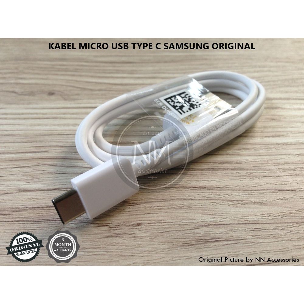 KABEL MICRO USB TYPE C SAMSUNG A20 A30 A30S A40 A50 A50S A60 M10S M20 M30  M40 FAST CHARGING ORIGINAL