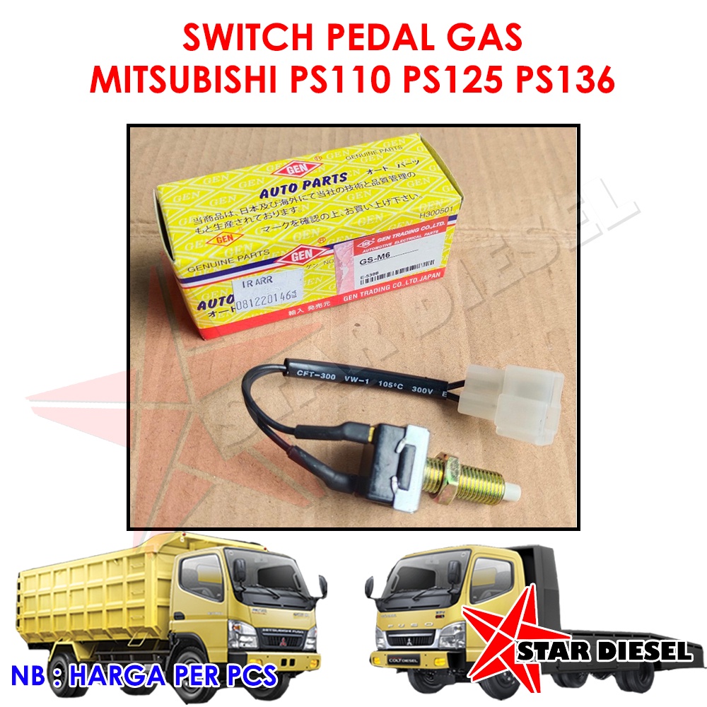 Jual Switch Pedal Gas Colt Diesel Canter Ps110 Ps 125 Ps136 Sensor