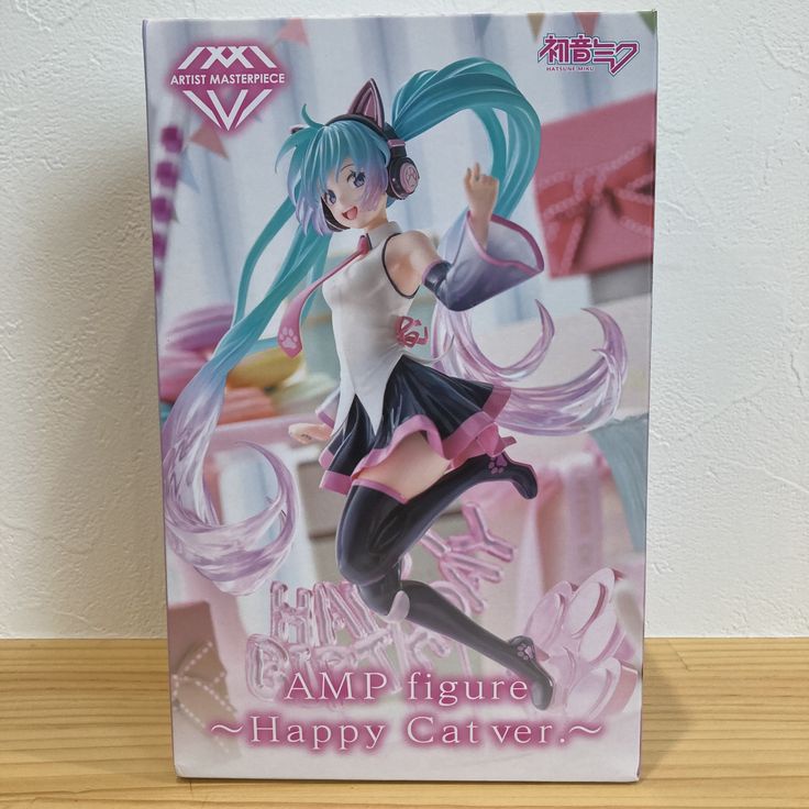 Figurine Hatsune Miku Birthday 2021 Happy Cat – Édition Limitée Taito – Import Japon