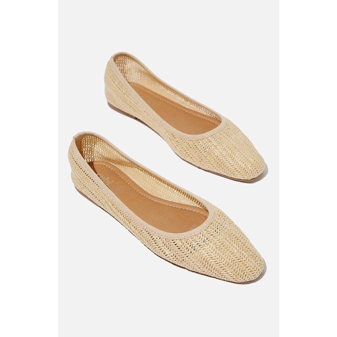 Jual RUBI Flat Shoes Wanita Essential Carina Square Toe Ballet 5