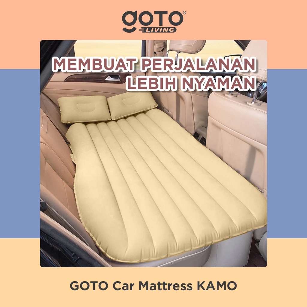 Jual Goto Kasur Angin Mobil Matras Outdoor Indoor Car Matress Dengan ...