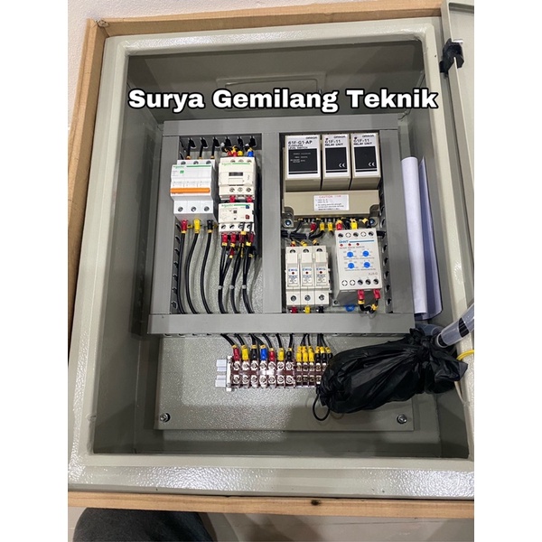 Jual Panel Pompa Air Otomatis 3phase 3HP Panel Pompa Celup Submersible ...
