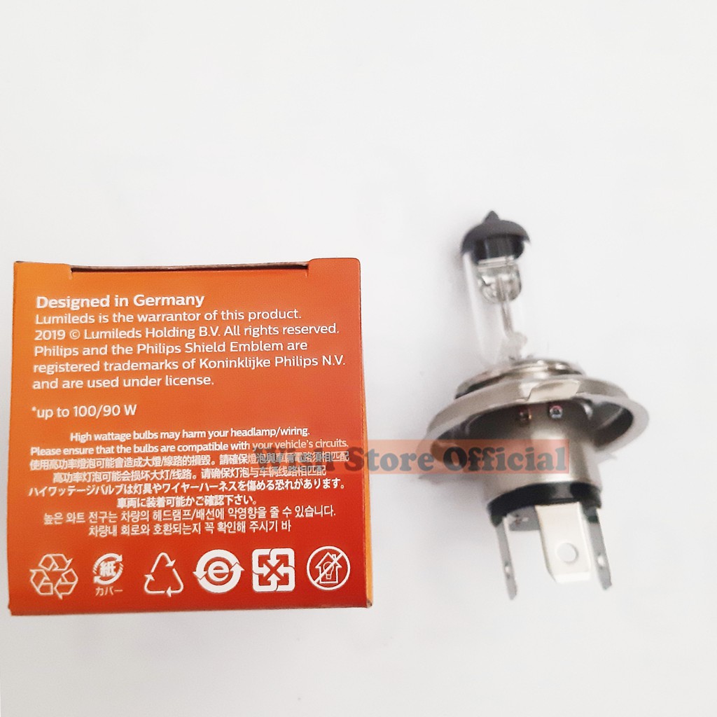 Jual Lampu Bohlam Bohlamp Head Lamp Depan Utama DOP Halogen H4 12Volt ...