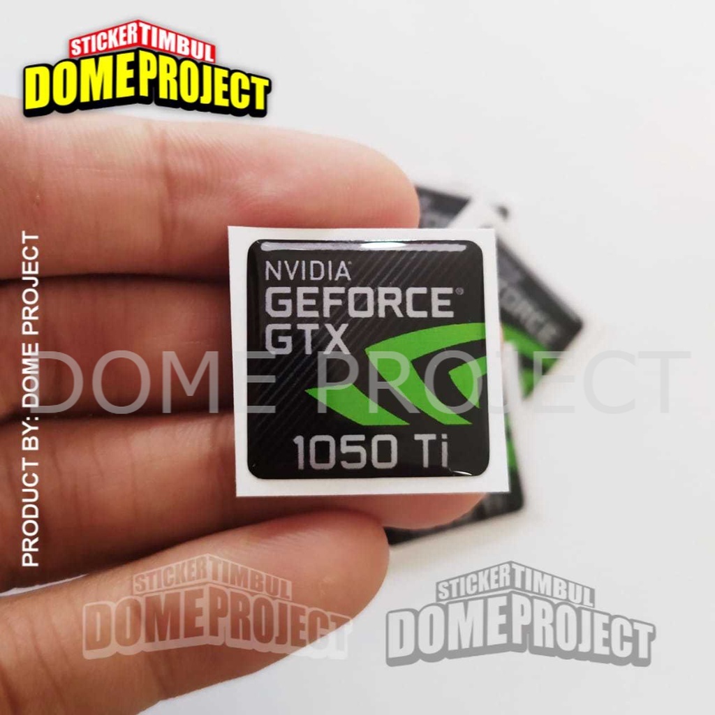 Jual STICKER TIMBUL Aksesoris PC GEFORCE GTX 1050 Ti | Shopee Indonesia