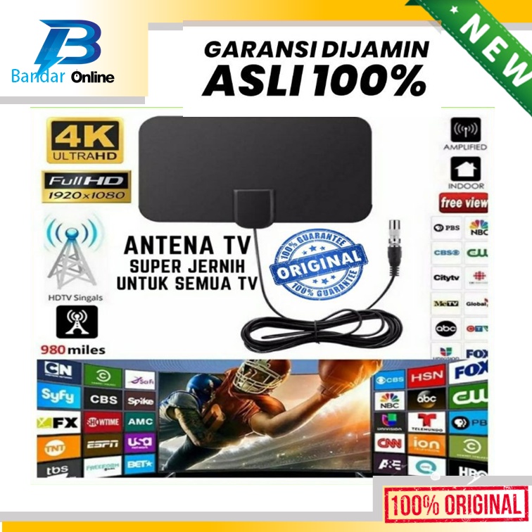 Jual ANTENA Led TV INDOOR Led Dalam Ruangan TV Digital HD & Antenna ...