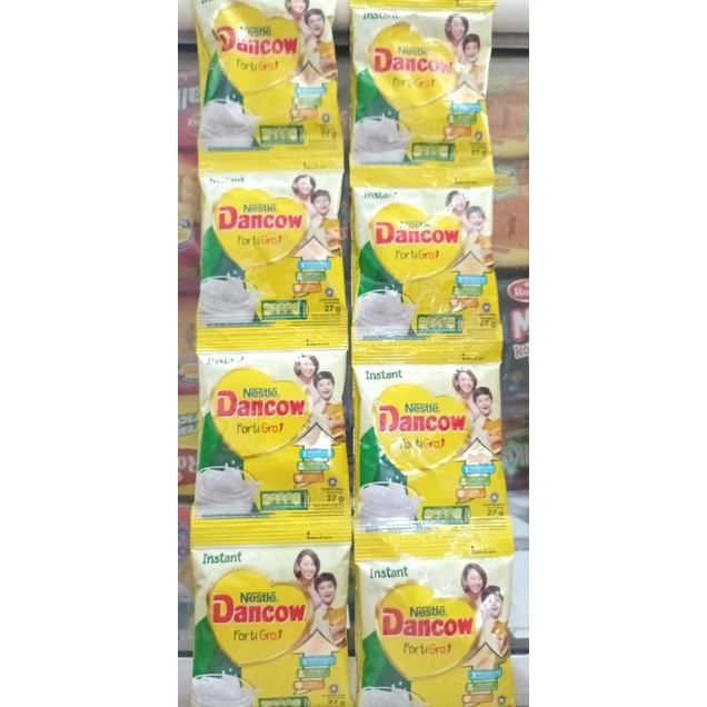 Jual Susu Nestle Dancow Forti Gro Vanilla Sachet 27 gr | Shopee Indonesia