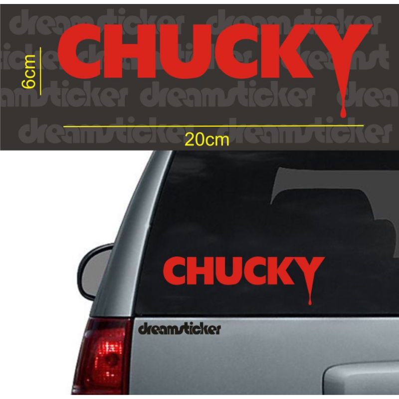 Jual Sticker Stiker chucky | Shopee Indonesia