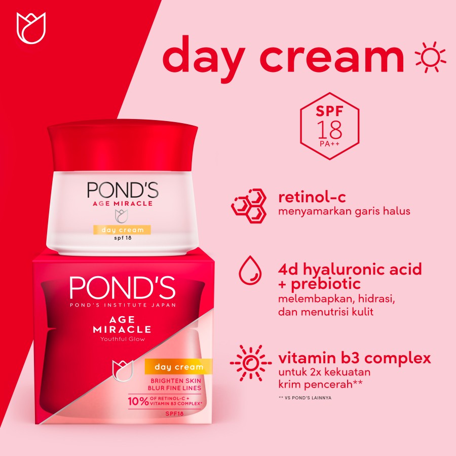 Jual PONDS AGE MIRACLE Cream, 10 g | Shopee Indonesia