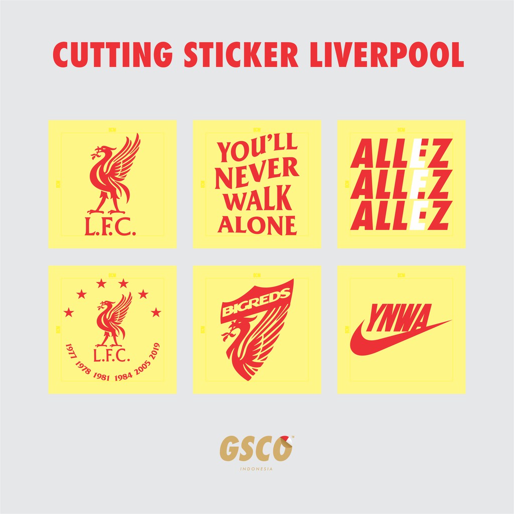Jual Cutting Sticker Bola : Liverpool | Shopee Indonesia