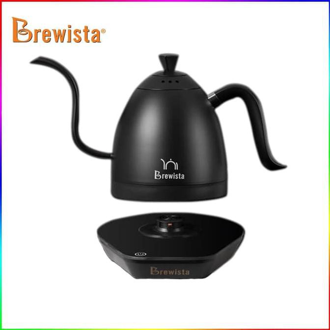 Jual Brewista Artisan Gooseneck Variable Kettle 600ml Pure Black Teko Kopi Terbaru Shopee 2180