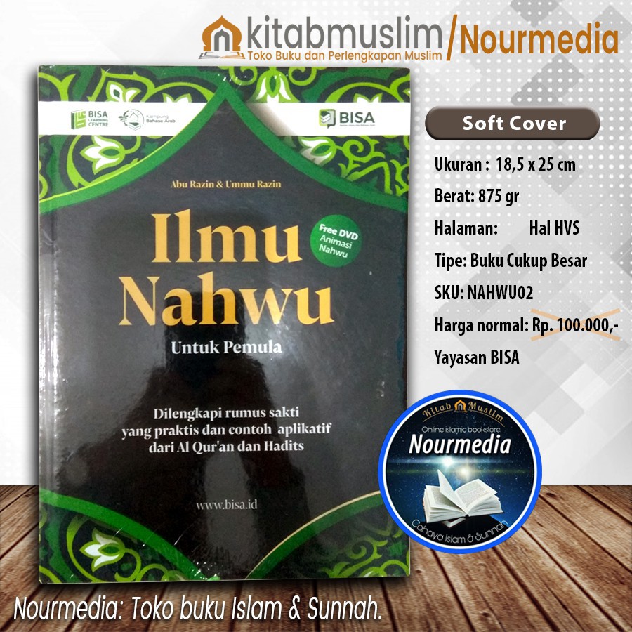 Jual Ilmu Nahwu Untuk Pemula (BISA) Cetakan 3 Plus Rumus Sakti Contoh ...