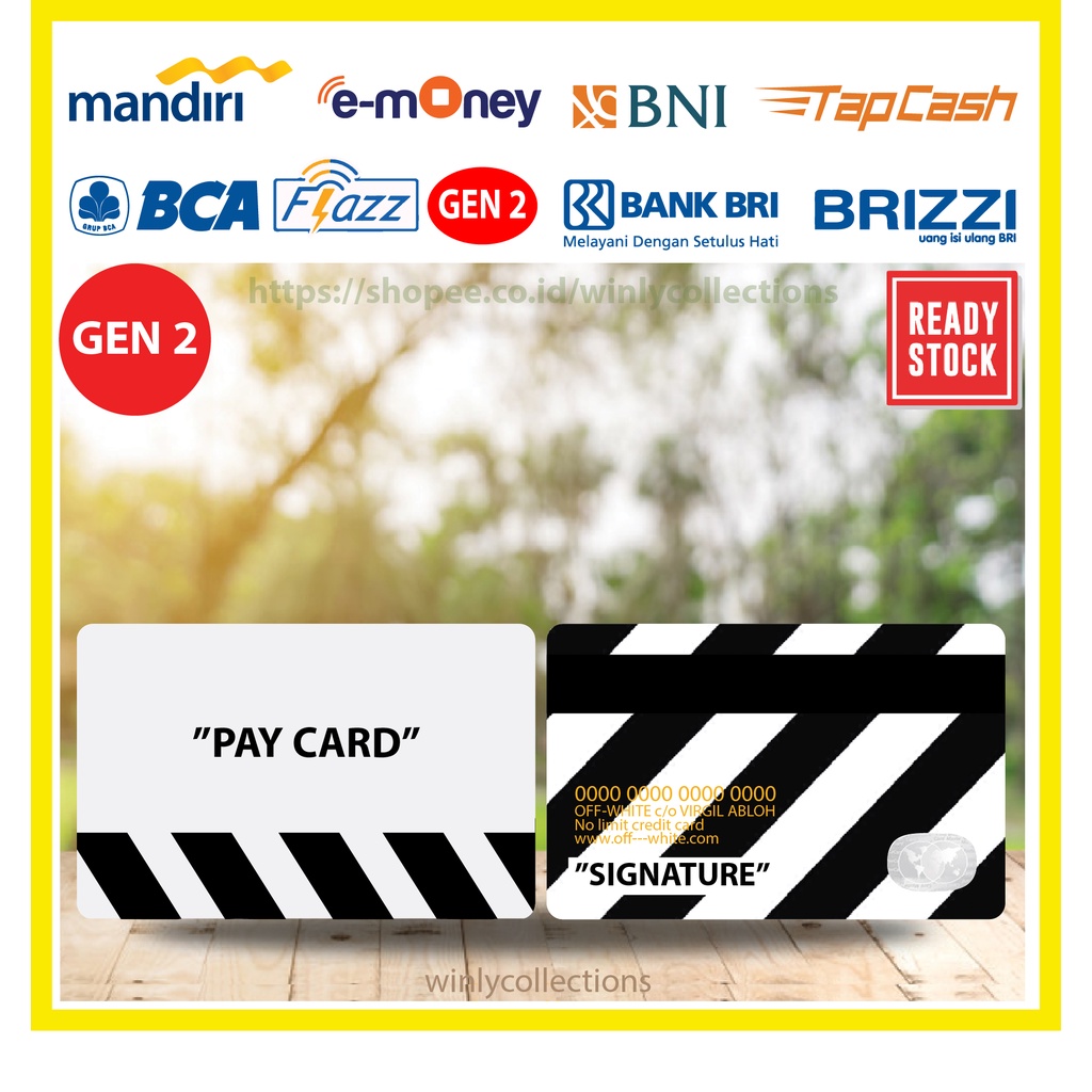 Jual EMONEY E TOLL PAY CARD OFF WHITE MANDIRI FLAZZ BCA GEN 2 BNI ...