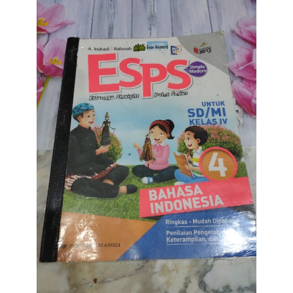 Jual Buku Esps Bahasa Indonesia Kelas Sd Erlangga Bekas Shopee Indonesia