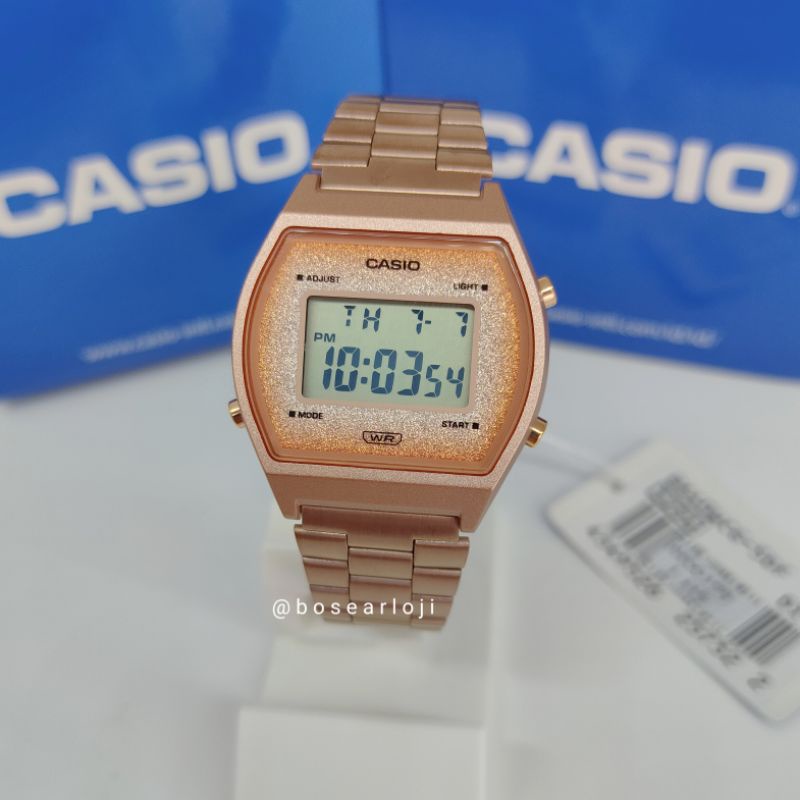 Harga casio rose gold original online