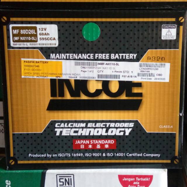 Accu Yuasa Kering Innova: Performa Andal untuk Kendaraan Kesayangan Anda