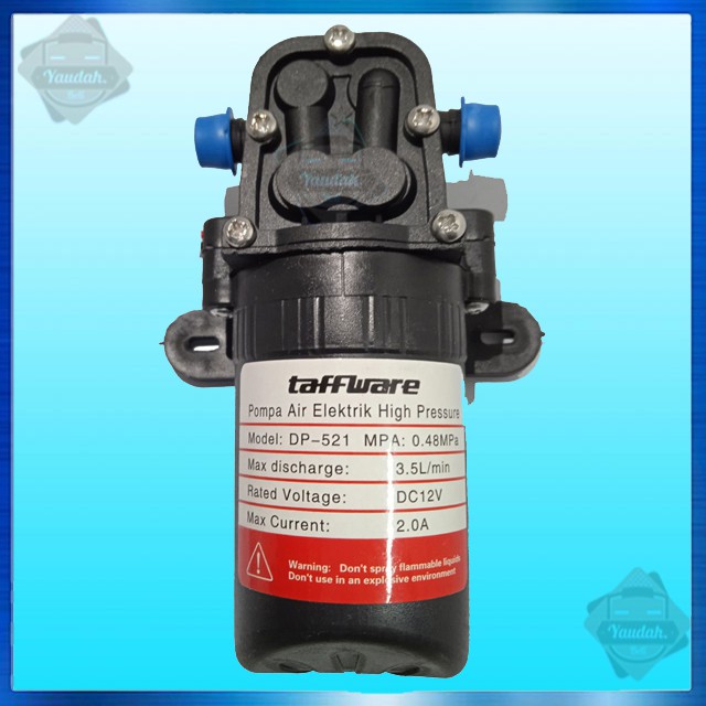 Pompa A Membrana Elettrica 12V/110V/220V – 70 PSI, 3,5 L/min, Per Irrigazione Agricola E Spruzzatura Piante