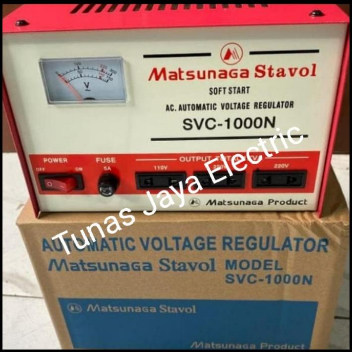 Jual Stavolt Stabilizer 1000 Watt Matsunaga Shopee Indonesia