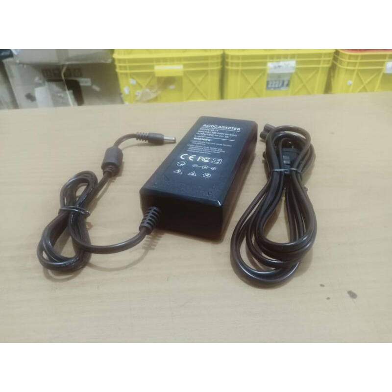 Jual Adaptor kuat bagus charger dvr cctv 5a 12v pompa air lampu strip